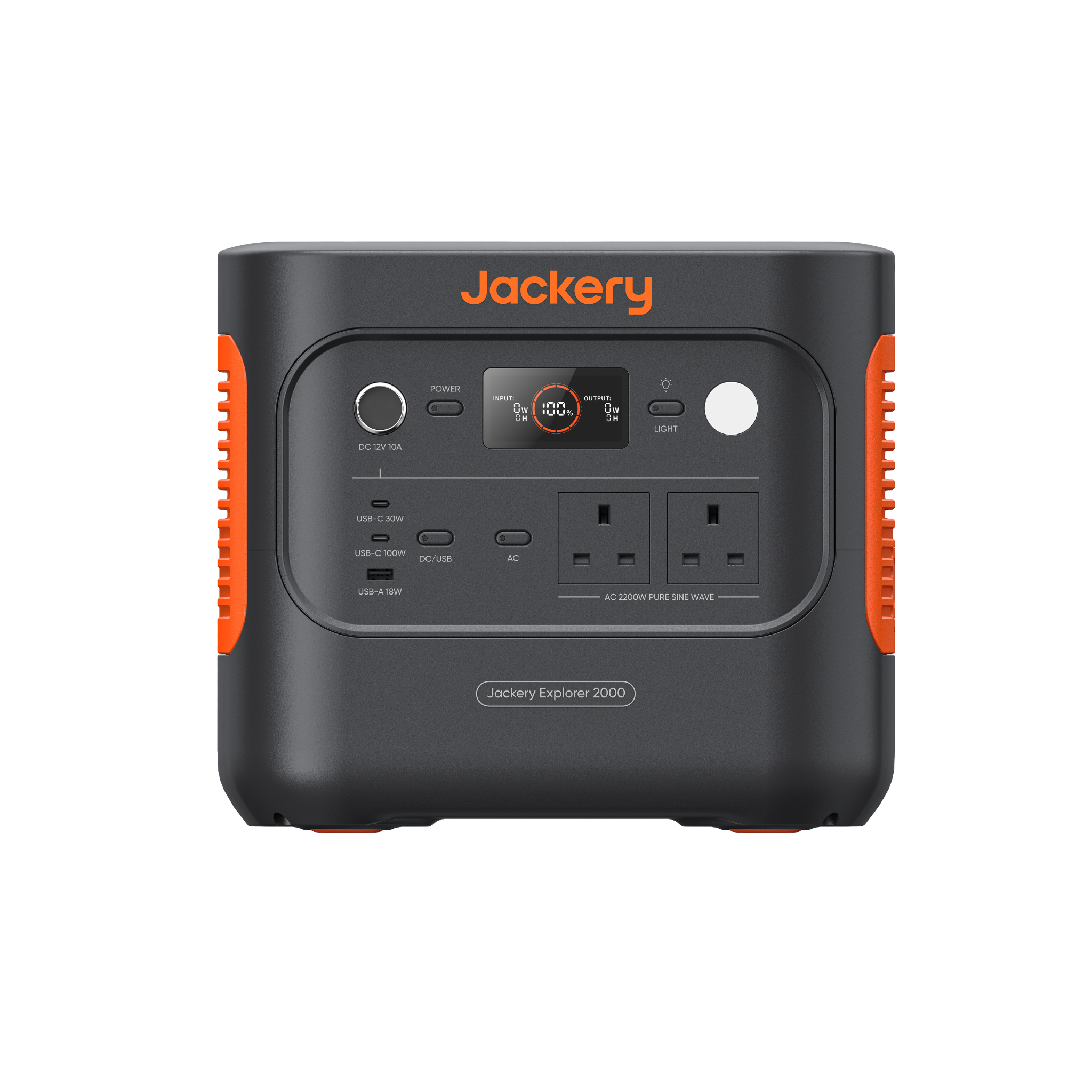 Jackery Explorer 2000 v2 Portable Power Station Front