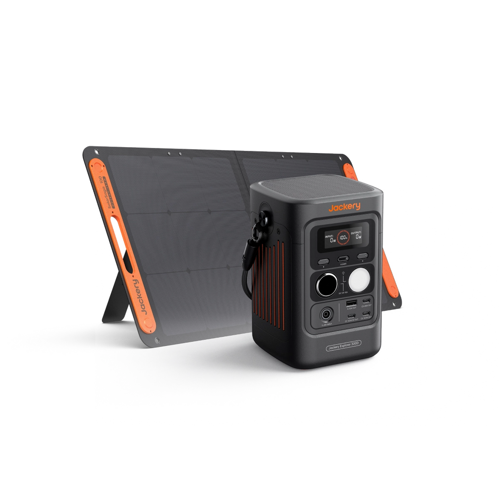 Jackery Solar Generator 300D (Explorer 300D + 100W Solar Panel)