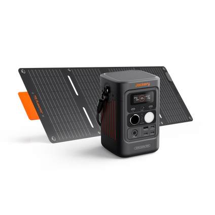 Jackery Explorer 300D Portable Power Station with 40Wmini solar Panel bundle