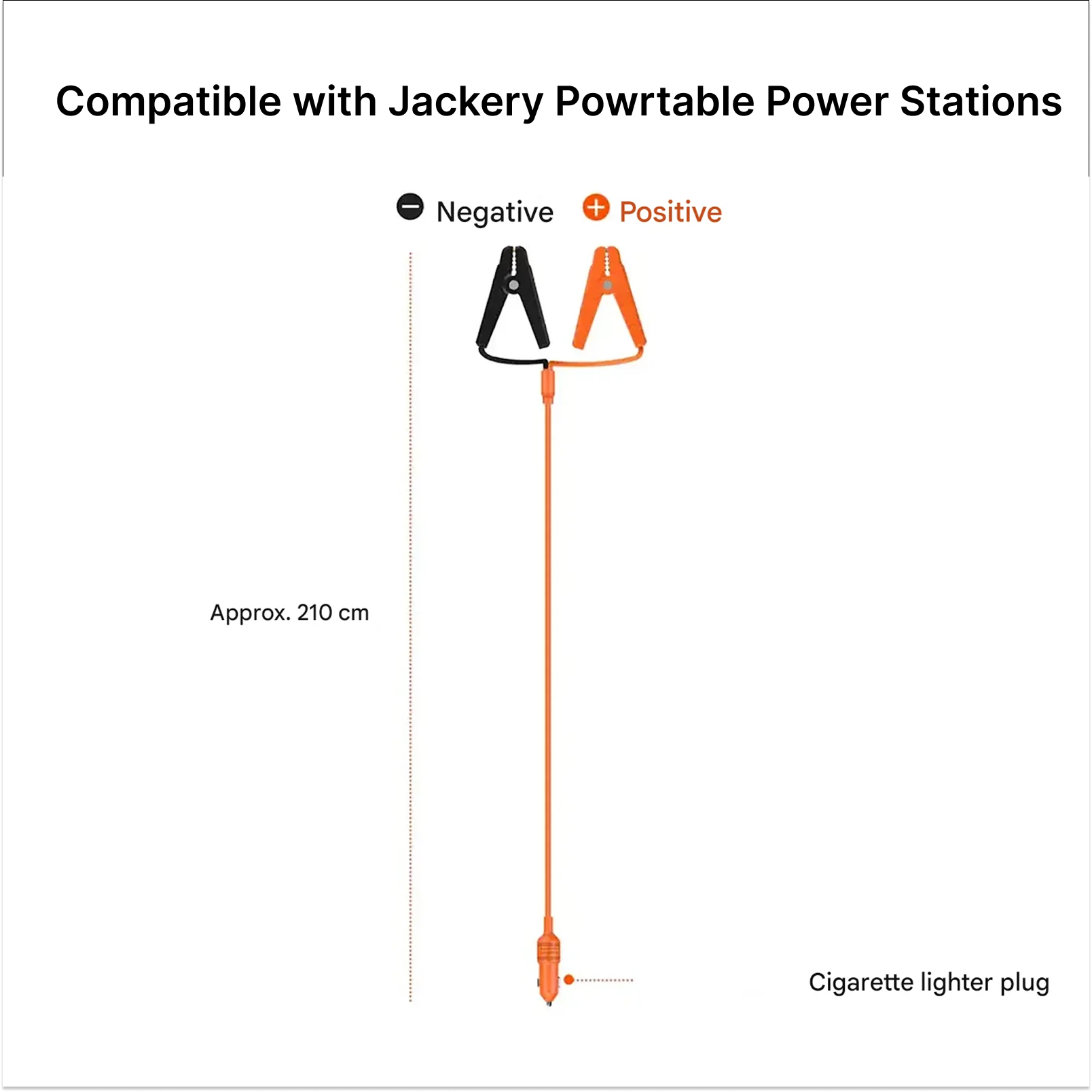 Jackery_12V_Automobile_Battery_Charging_Cable_provides_emergency_power_to_stary_your_car