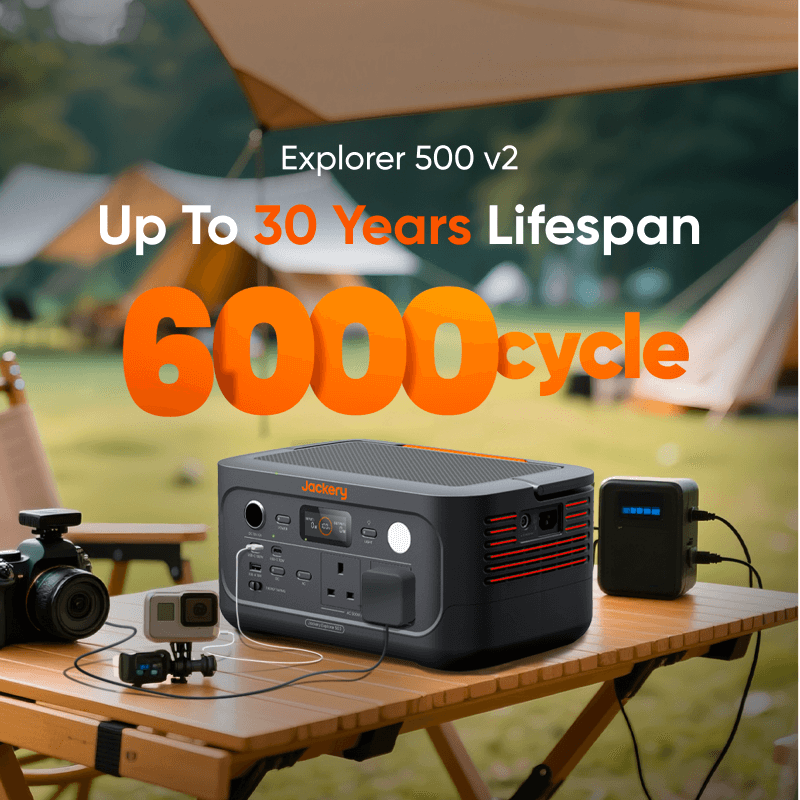 Jackery Explorer 500 v2 Portable Power Station