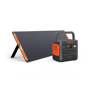 Jackery Solar Generator 2000 v2 with 200W Solar Panel Bifacial