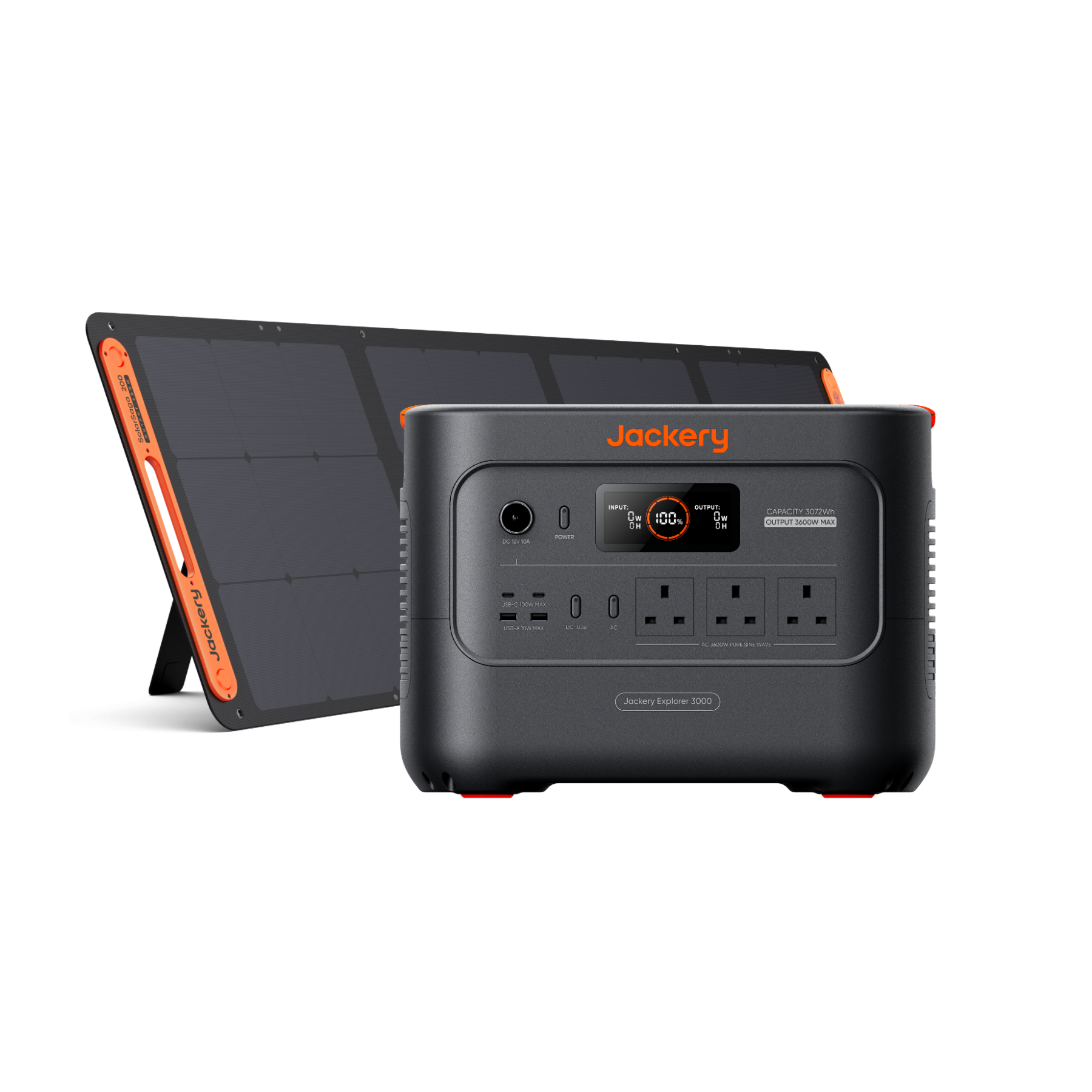 Solar Generator 3000 v2 with SolarSaga 200W