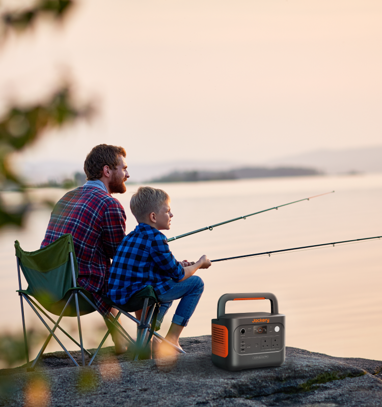 Jackery Solar Generators for Fishing