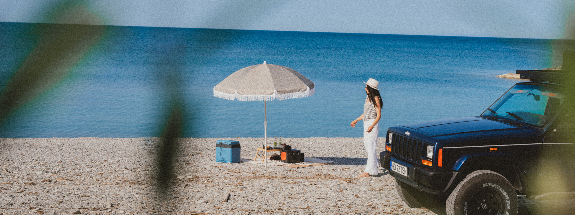 Jackery Solar Generator for Beach Activities