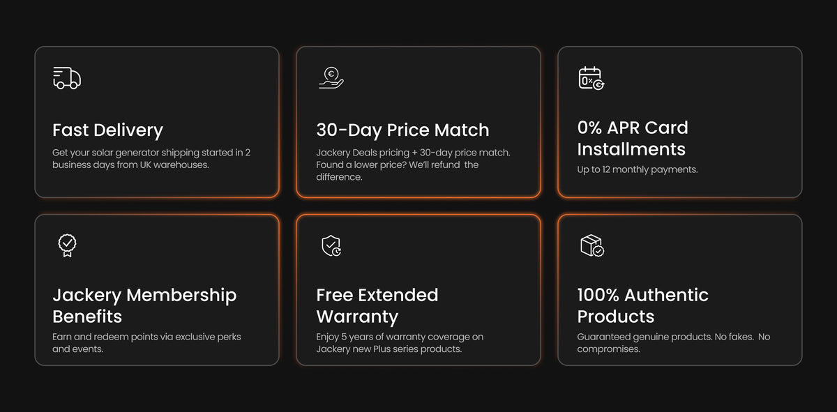 Six benefits of Jackery.