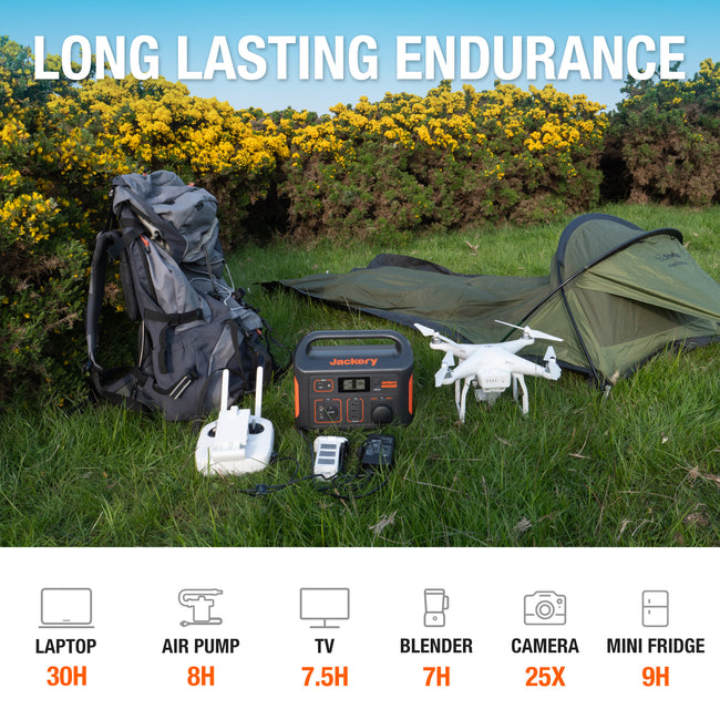 jackery light tent-air Jackery Explorer 500W Portable Power Station
