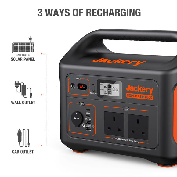 Portable Power Station Explorer 1000